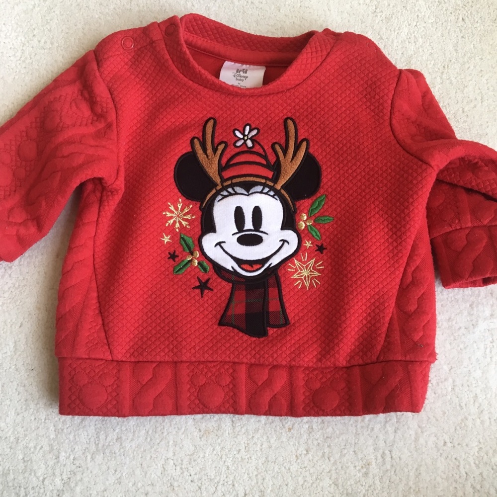 Disney Minnie Holiday sweater